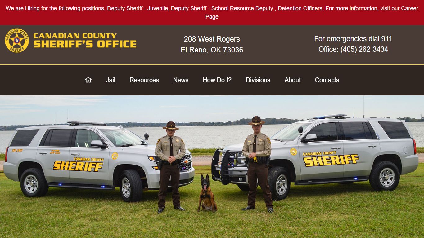 Canadian County Sheriff's Office- El Reno, Oklahoma